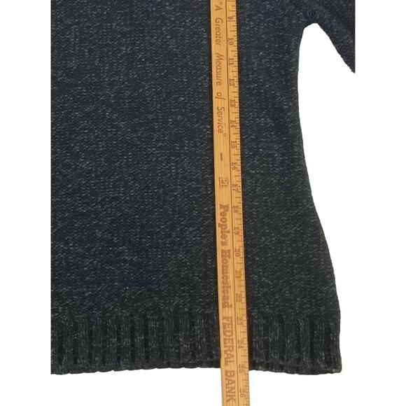 Guide Series Womens Sweater Size Medium Dark Blue Wool Blend - Picture 6 of 8